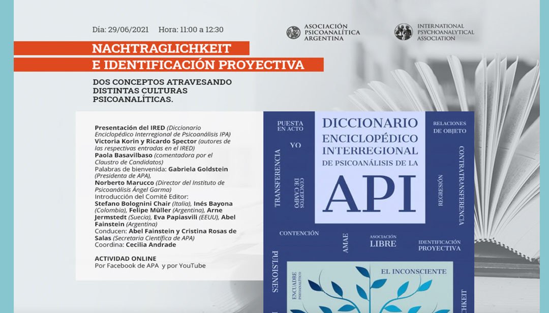 Presentación del IRED – IPA Diccionario enciclopédico interregional de psicoanálisis